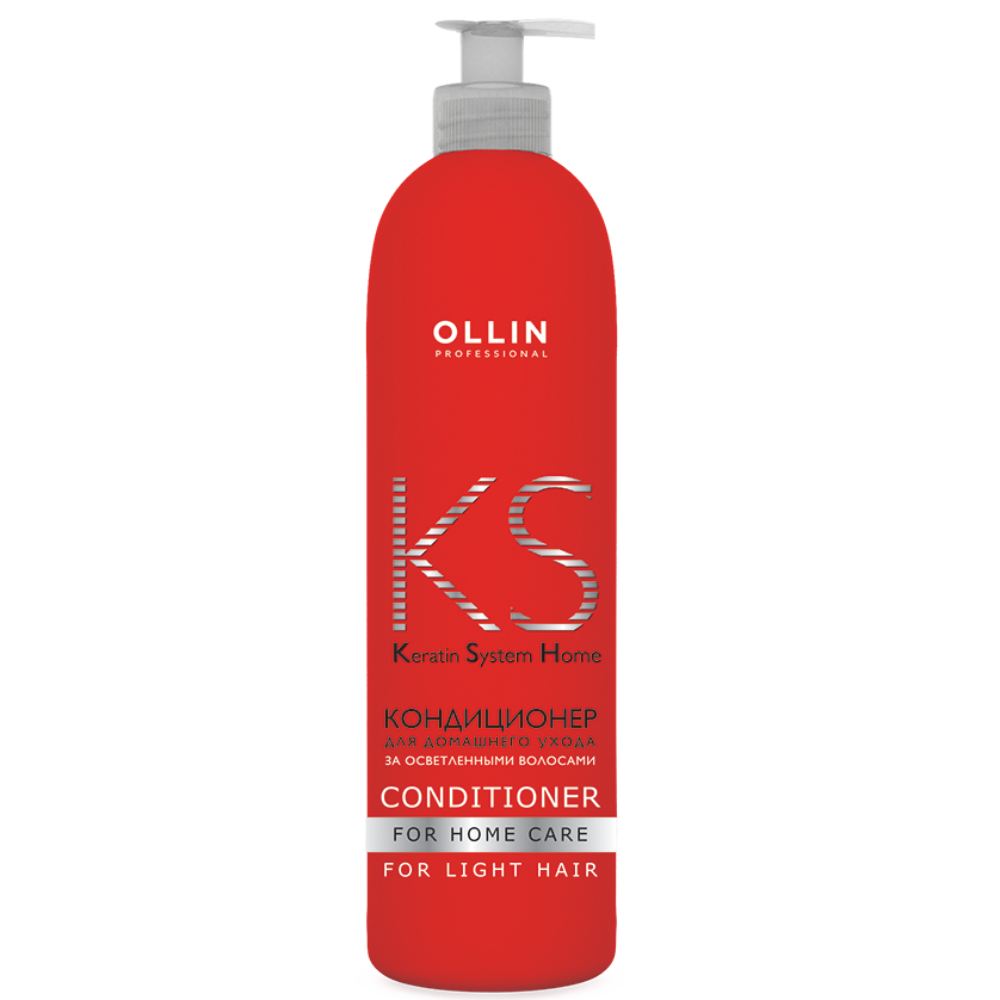 Ollin Professional Кондиционер для домашнего ухода за осветлёнными волосами, 250 мл (Ollin Professional, Keratine System) кондиционер для домашнего ухода за осветлёнными волосами после кератинового выпрямления с нейтрализацией желтизны s 22 200 мл