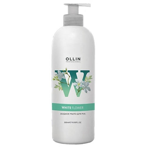 Оллин Професионал Жидкое мыло для рук White Flower, 500 мл (Ollin Professional, Soap) фото 0