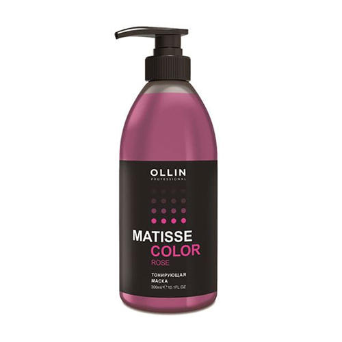 Ollin Professional Тонирующая маска Розовый, 300 мл (Ollin Professional, Matisse Color)