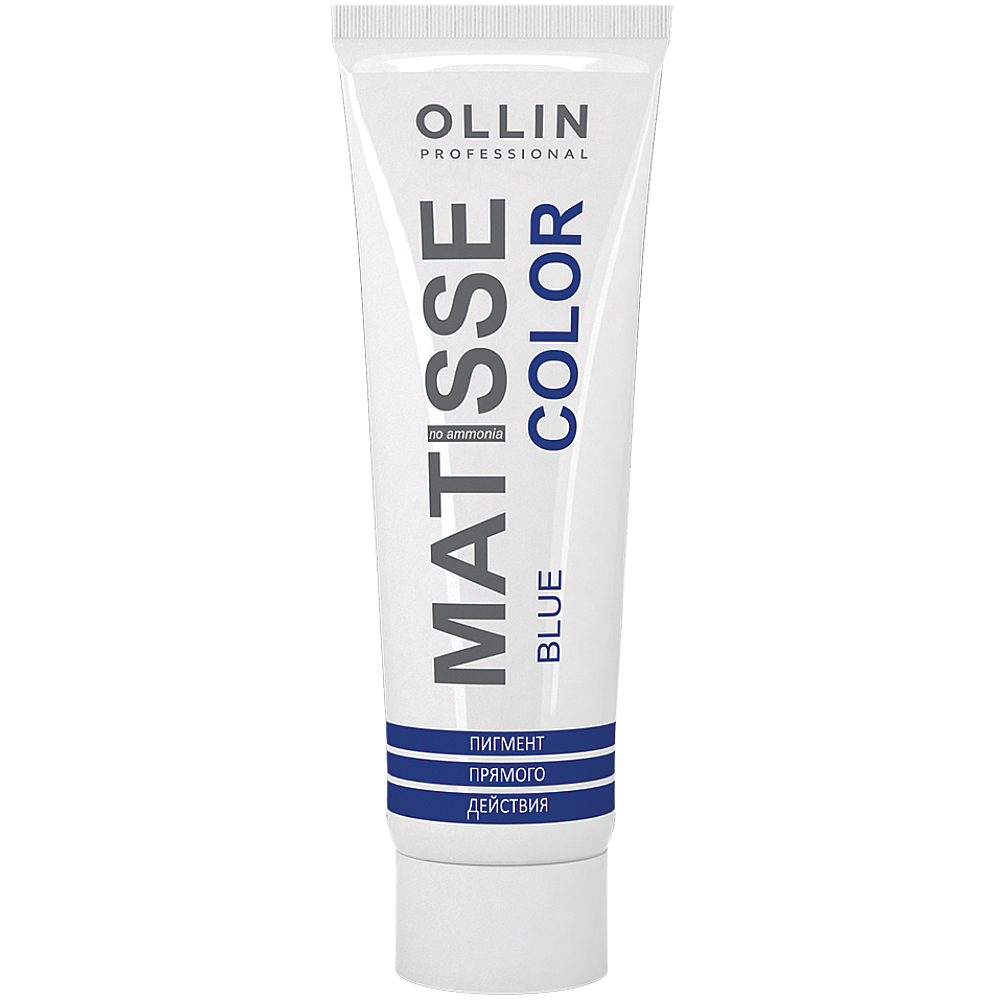 Ollin Professional Пигмент прямого действия синий, 100 мл (Ollin Professional, Matisse Color)