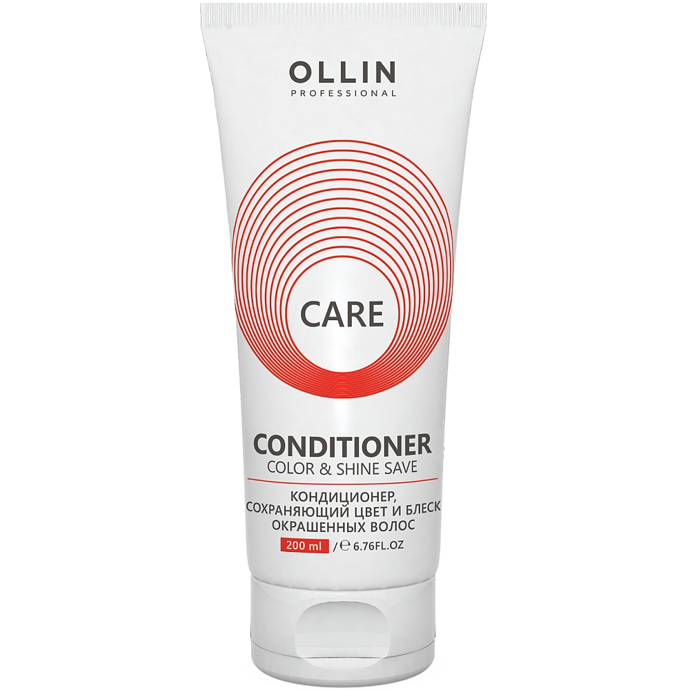 Ollin Professional Кондиционер, сохраняющий цвет и блеск окрашенных волос, 200 мл (Ollin Professional, Care)