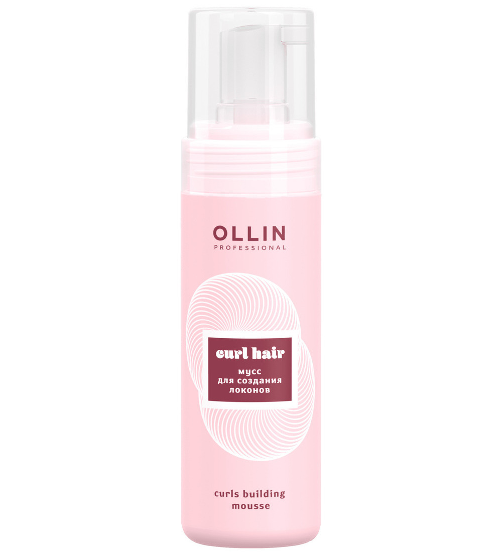 Ollin Professional Мусс для создания локонов, 150 мл (Ollin Professional, Curl & Smooth Hair) conair гибкие бигуди для спиральных локонов 18 шт