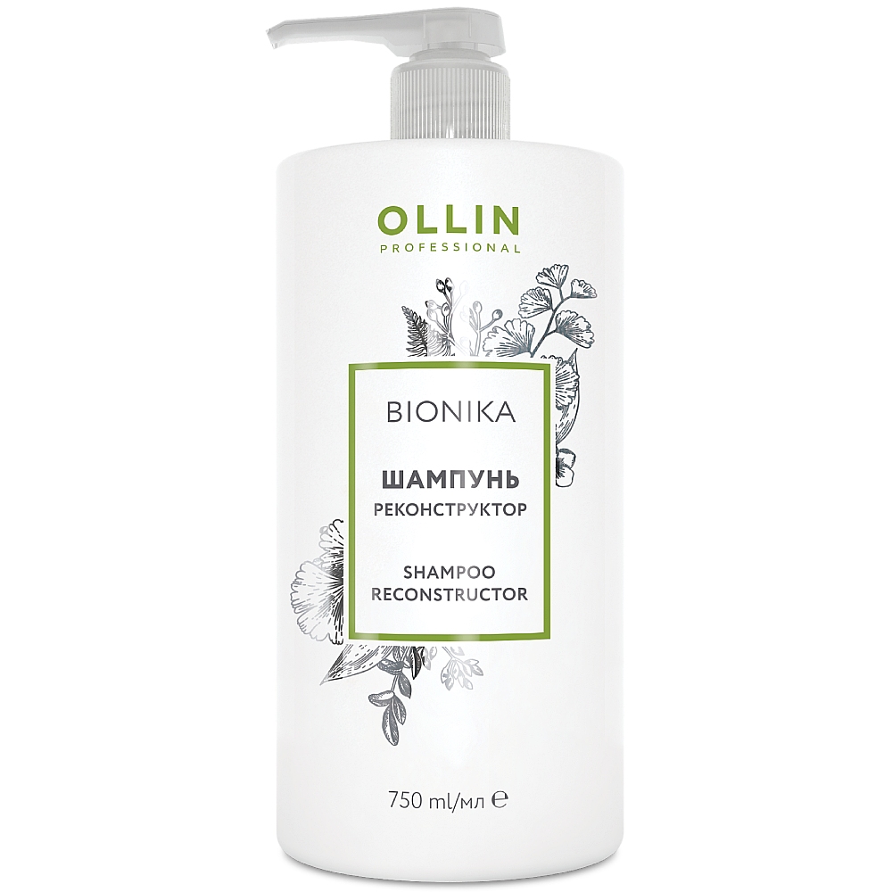 Ollin Professional Шампунь-реконструктор, 750 мл (Ollin Professional, BioNika) цена и фото