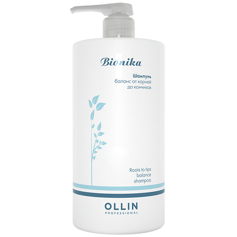 Оллин Професионал Шампунь баланс от корней до кончиков, 750 мл (Ollin Professional, BioNika) фото 1