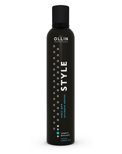 Купить Ollin Professional Мусс для укладки волос средней фиксации Мousse Medium Hold 250 мл (Ollin Professional, Style), Россия