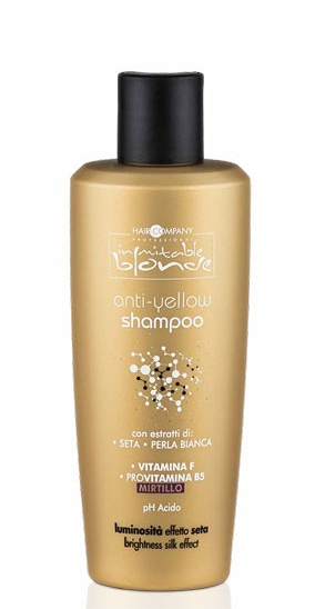 

Hair Company Professional Шампунь для волос блокирующий нежелательный жёлтый оттенок Blond, 250 мл (Hair Company Professional, Inimitable Color), Inimitable Color