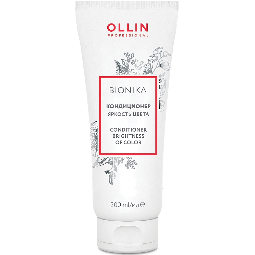 Ollin Professional Кондиционер для окрашенных волос Яркость цвета, 200 мл (Ollin Professional, Bionika) ollin professional маска для окрашенных волос яркость цвета 200 мл ollin professional bionika