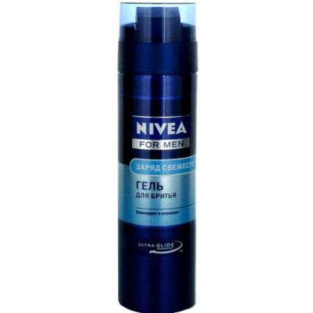 Нивеа Гель для бритья  Заряд Свежести 200 мл (Nivea, Для мужчин) фото 0