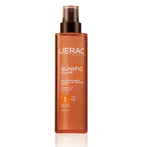 Лиерак Санифик Сухое масло-блеск для загара SPF6, 125 мл (Lierac, Sunific) фото 0