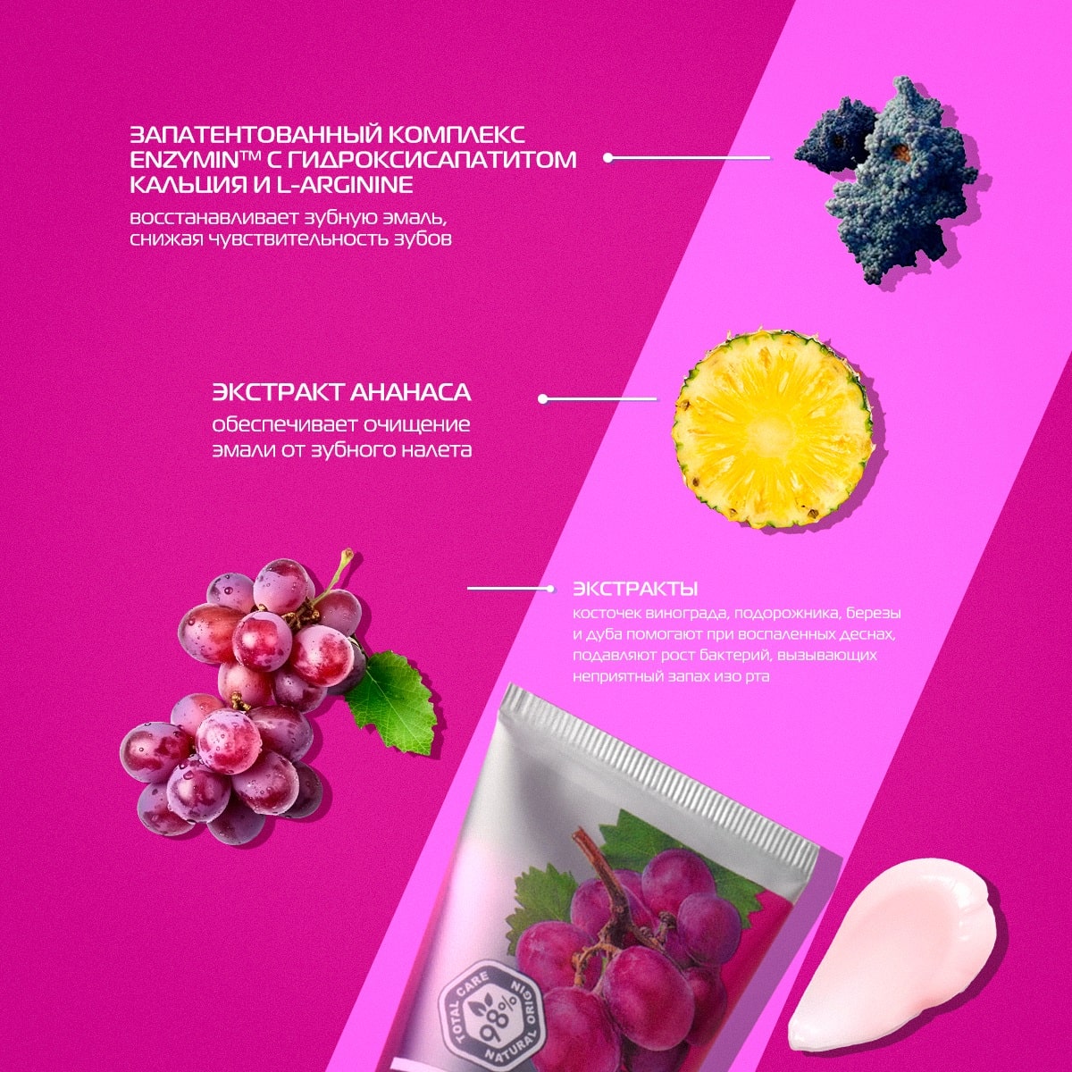 Сплат Комплексная зубная паста для чувствительных зубов Sensitive 6+, 100 г (Splat, Biomed) фото 3