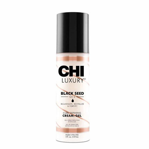 Chi Крем-гель с маслом семян черного тмина для укладки кудрявых волос Curl Defining Cream-Gel, 147 мл. фото