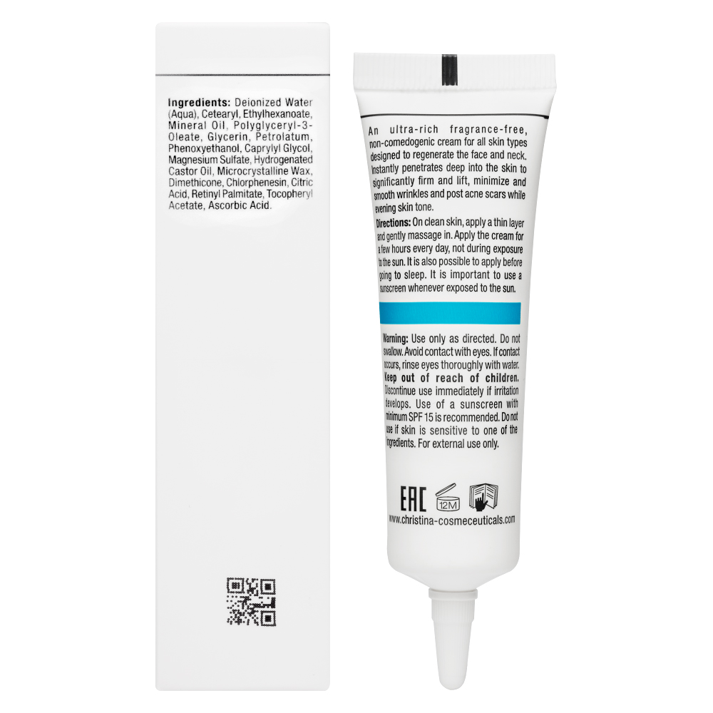 Кристина Активный крем с ретинолом, 30 мл (Christina, Препараты общей линии) фото 2