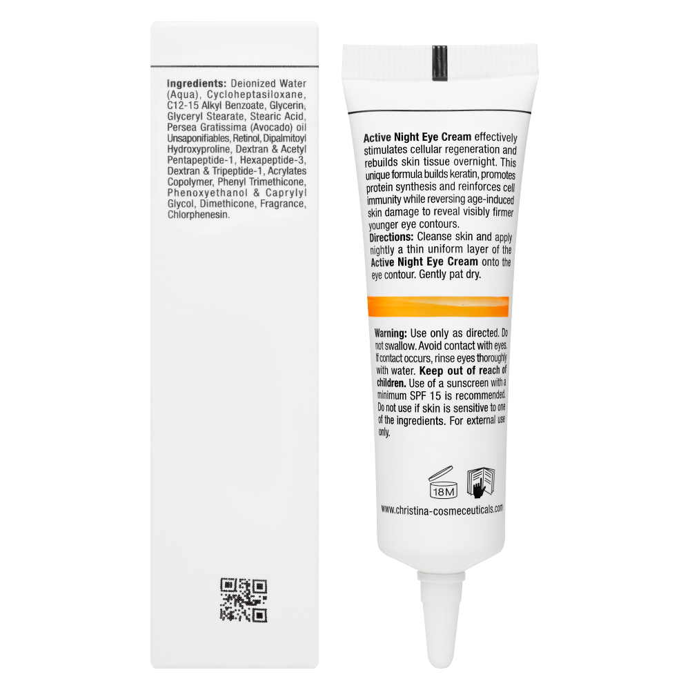 Кристина Активный ночной крем для кожи вокруг глаз, 30 мл (Christina, Forever Young) фото 6