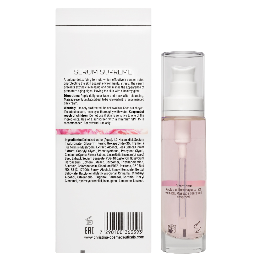 Кристина Детокс-сыворотка «Суприм», 30 мл (Christina, Muse) фото 2