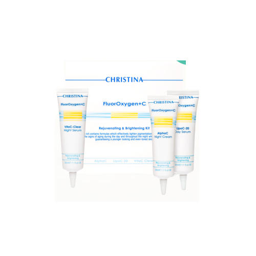 Кристина Набор FluorOxygen + C Retail Kit для домашнего использования (Christina, FluorOxygen+С) фото 0