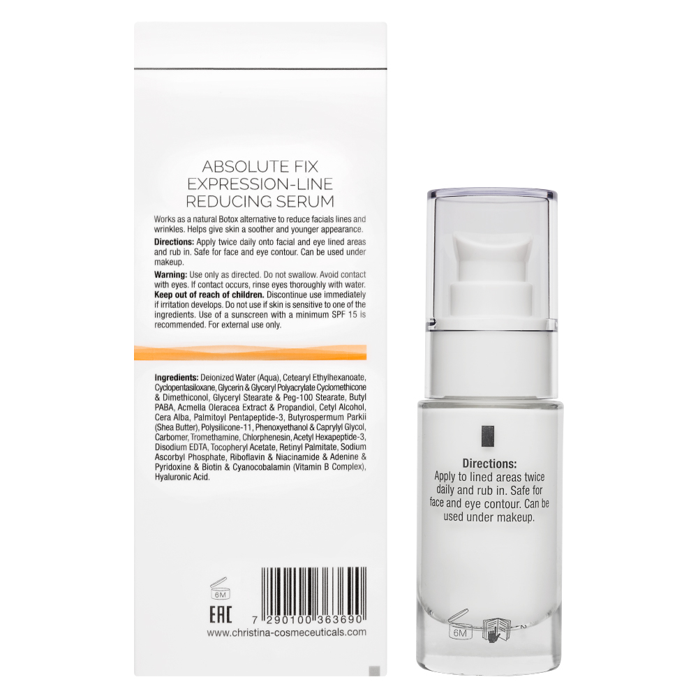 Кристина Сыворотка от мимических морщин «Абсолют Фикс», 30 мл (Christina, Forever Young) фото 7