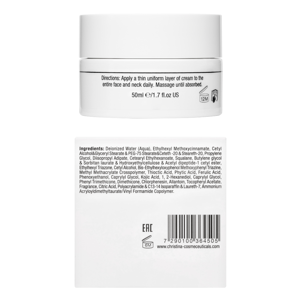 Кристина Дневной крем с SPF 12, 50 мл (Christina, Wish) фото 2