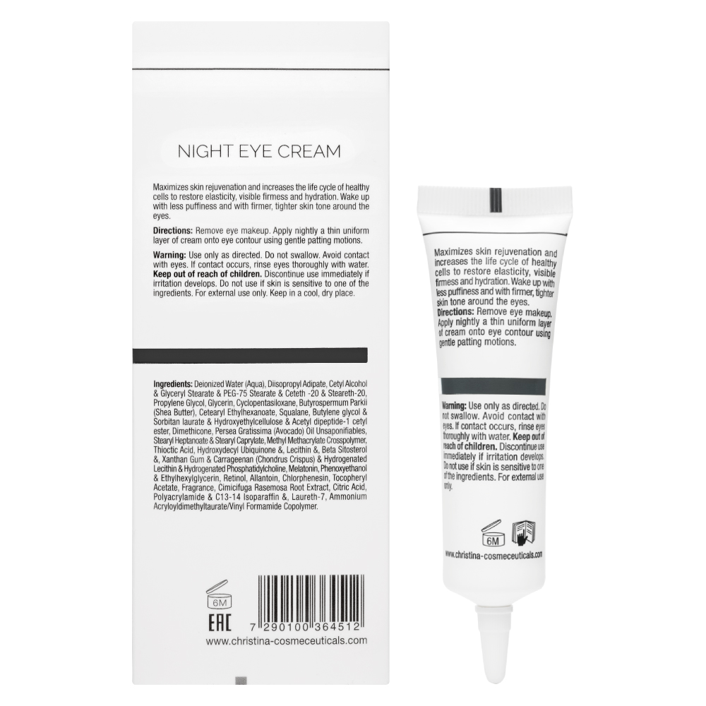 Кристина Ночной крем для кожи вокруг глаз, 30 мл (Christina, Wish) фото 2
