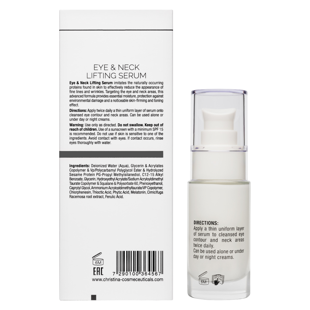 Кристина Подтягивающая сыворотка для кожи вокруг глаз и шеи, 30 мл (Christina, Wish) фото 2