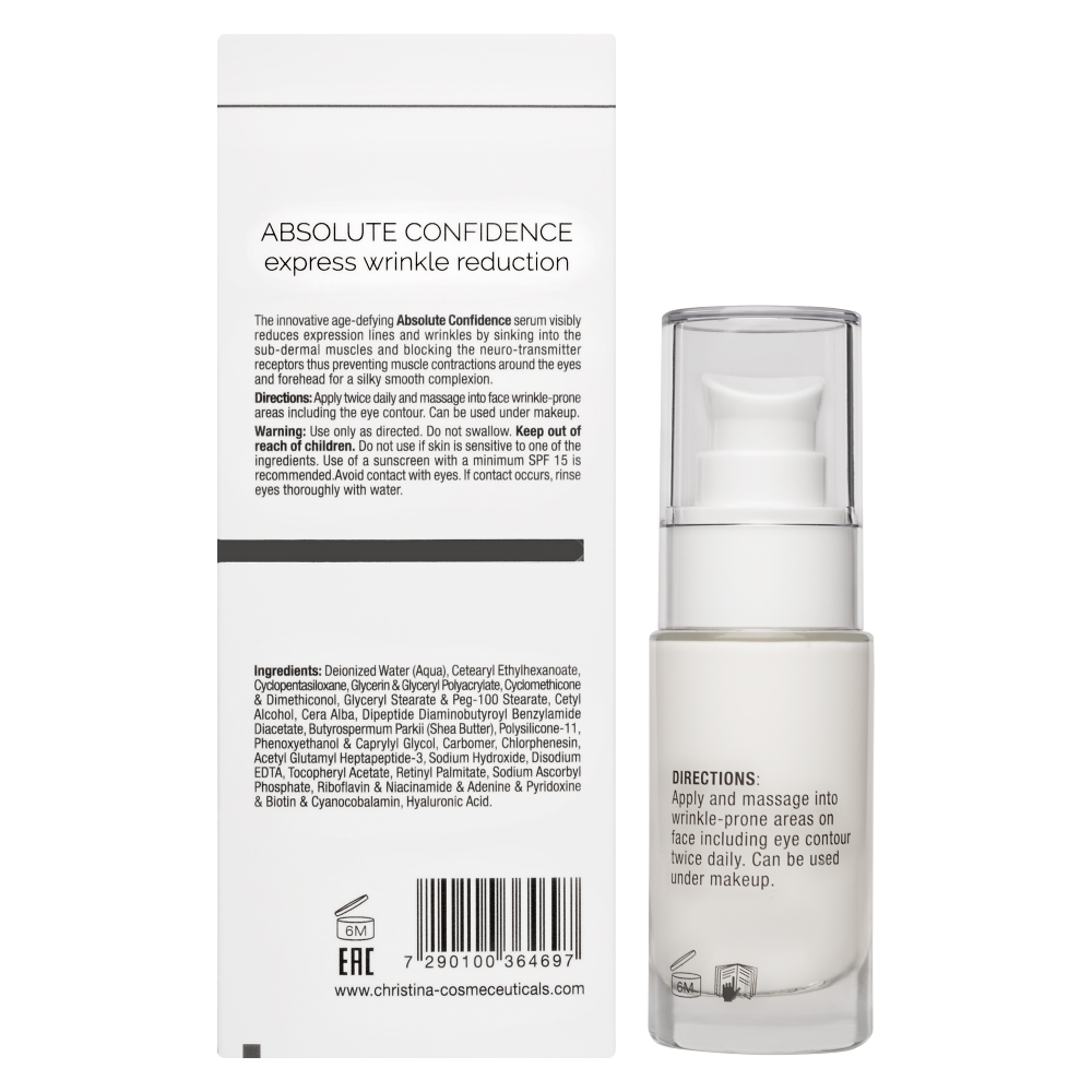 Кристина Сыворотка для сокращения морщин «Абсолютная уверенность», 30 мл (Christina, Wish) фото 2