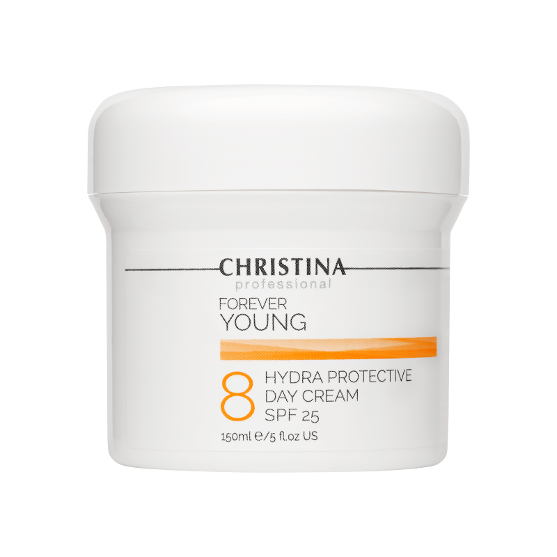 christina forever young hydra protective day cream spf 25 дневной гидрозащитный крем для лица c spf 25 шаг 8 50 мл Christina Дневной гидрозащитный крем c SPF 25 (шаг 8), 150 мл (Christina, Forever Young)