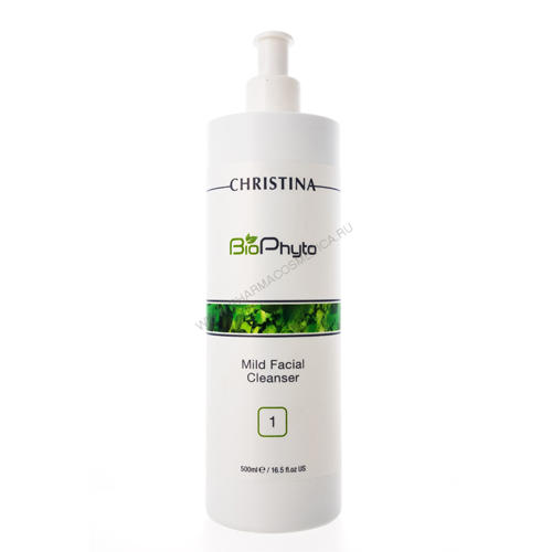 Кристина Bio Phyto Mild Facial Cleanser Мягкий очищающий гель (шаг 1) 500 мл (Christina, Bio Phyto) фото 0