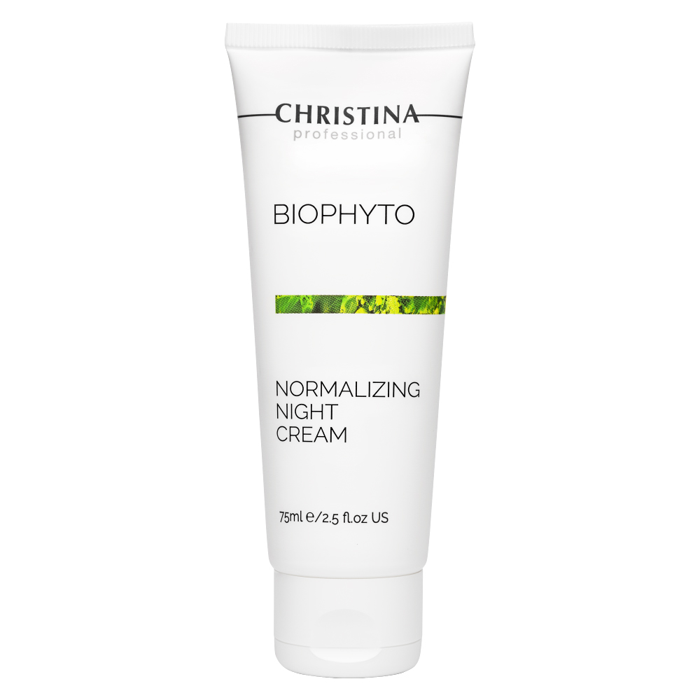 Christina Нормализующий ночной крем, 75 мл (Christina, Bio Phyto) christina балансирующий крем bio phyto balancing cream 75 мл