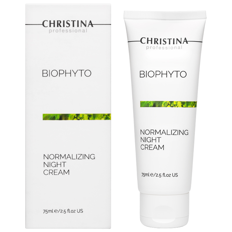 Кристина Нормализующий ночной крем, 75 мл (Christina, Bio Phyto) фото 1