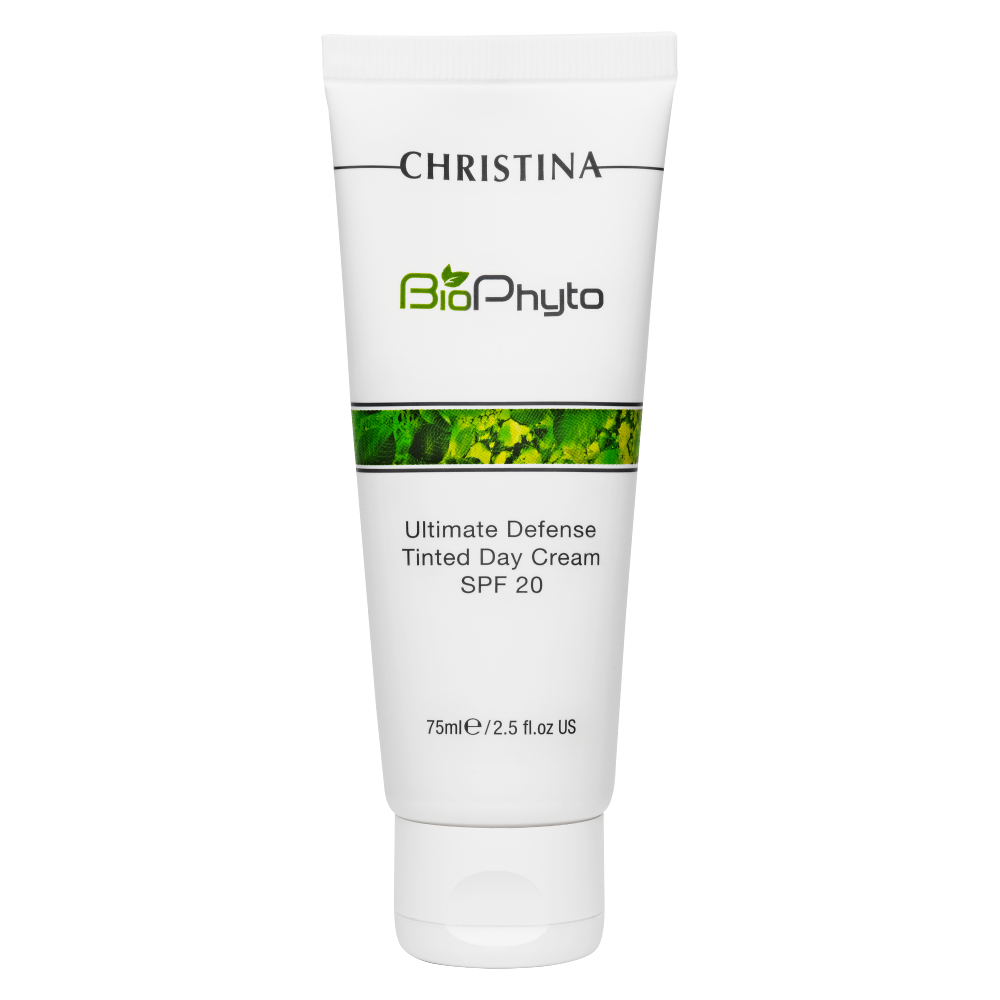 Кристина Дневной крем «Абсолютная Защита» SPF 20 с тоном, 75 мл (Christina, Bio Phyto) фото 0