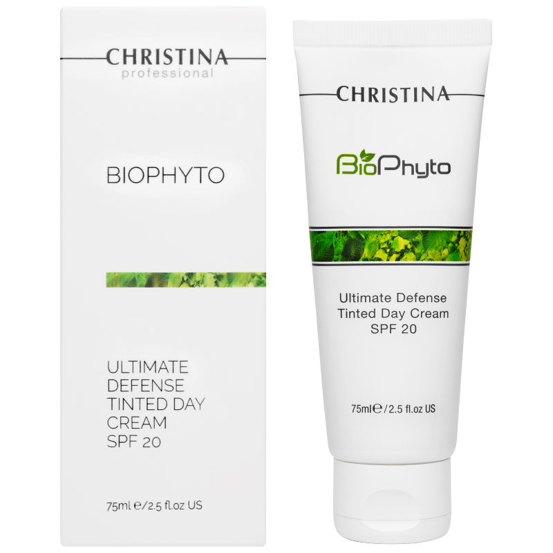 Кристина Дневной крем «Абсолютная Защита» SPF 20 с тоном, 75 мл (Christina, Bio Phyto) фото 6