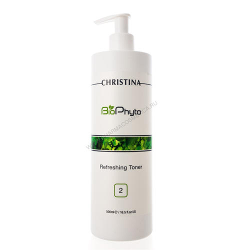 Кристина Bio Phyto Refreshing Toner Освежающий тоник (шаг 2) 500 мл (Christina, Bio Phyto) фото 0