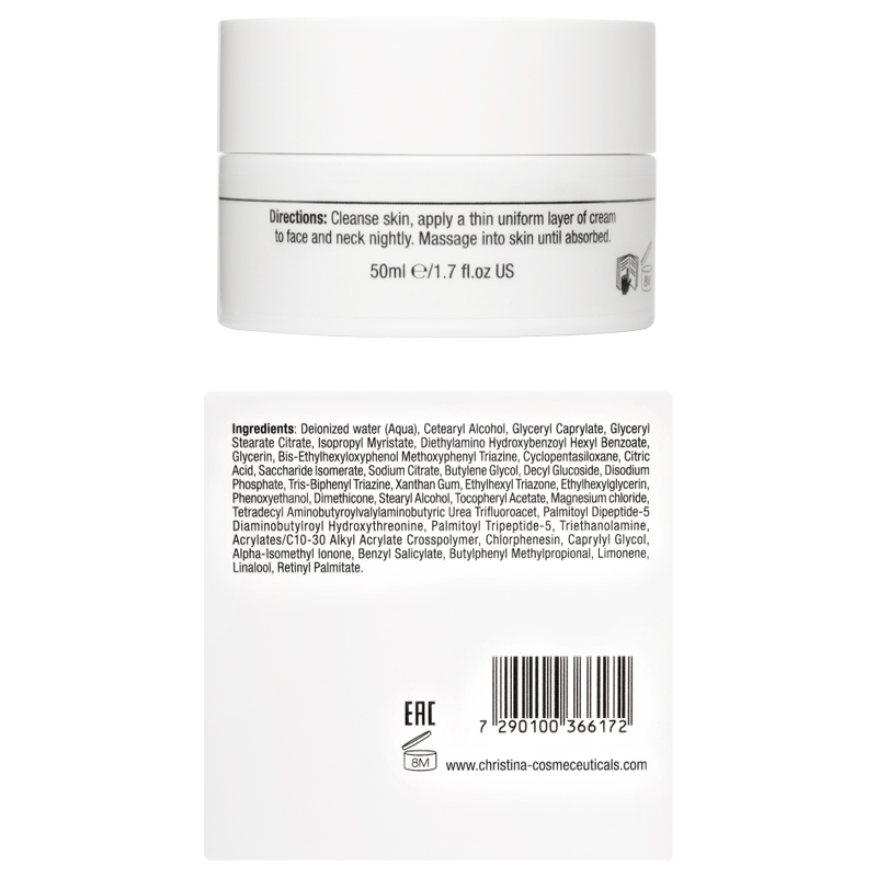 Кристина Дневной гидрозащитный крем SPF 25, 50 мл (Christina, Forever Young) фото 7