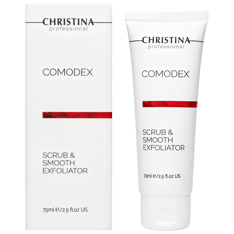 Кристина Выравнивающий скраб-эксфолиатор, 75 мл (Christina, Comodex) фото 6