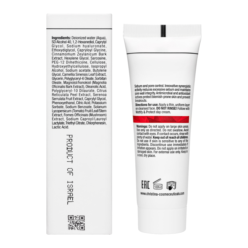 Кристина Дневная регулирующая сыворотка-контроль, 50 мл (Christina, Comodex) Кристина Дневная регулирующая сыворотка-контроль, 50 мл (Christina, Comodex) фото 7