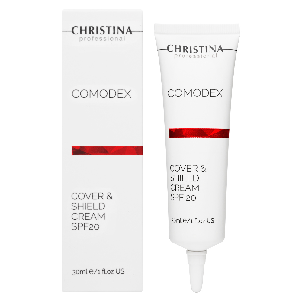 Кристина Защитный крем с тоном SPF 20, 30 мл (Christina, Comodex) фото 1