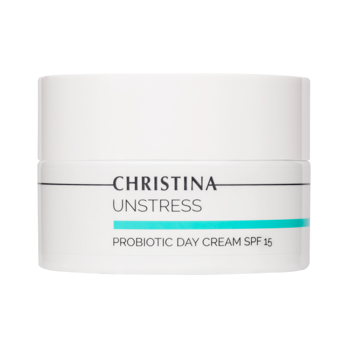 Кристина Дневной крем с пробиотическим действием SPF 15, 50 мл (Christina, Unstress) фото 0