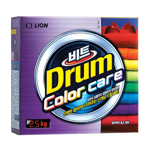 СиДжей Лайон Beat Drum Color Стиральный порошок для цветного белья 2,25 кг (Cj Lion, Стирка Cj Lion) фото 0