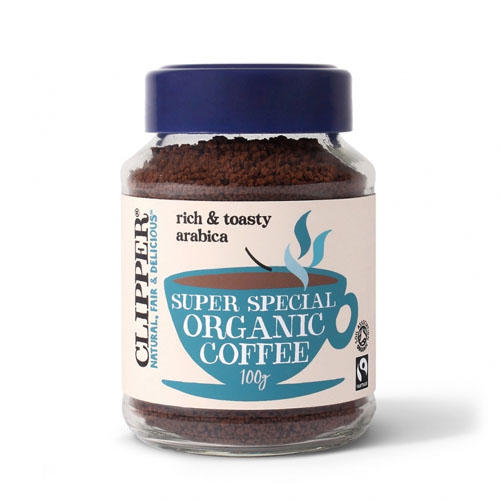 Клиппер Кофе растворимый Арабика Органик сублимированный 100 гр (Clipper, Coffee) фото 0