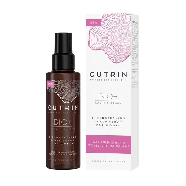 cutrin bio strengthening шампунь бустер для укрепления волос для женщин 250мл Cutrin Сыворотка-бустер для укрепления волос у женщин, 100 мл (Cutrin, BIO+)