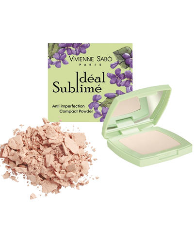 Вивьен Сабо Poudre compacte anti-imperfections  Компактная пудра против изъянов кожи, тон A1 (Vivienne Sabo, Лицо) фото 0