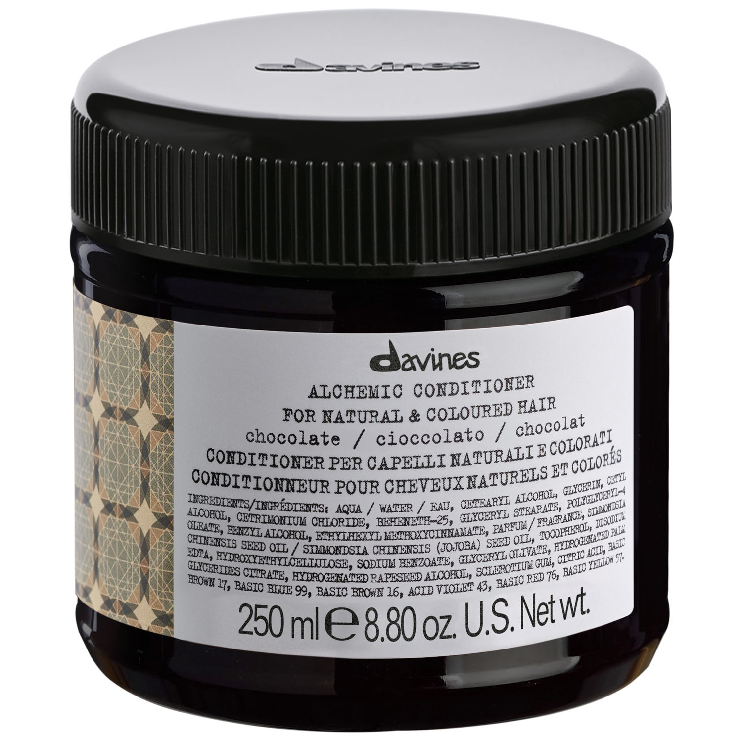 Davines Кондиционер для волос (шоколад) Conditioner For Natural And Coloured Hair (chocolate), 250 мл (Davines, Alchemic)