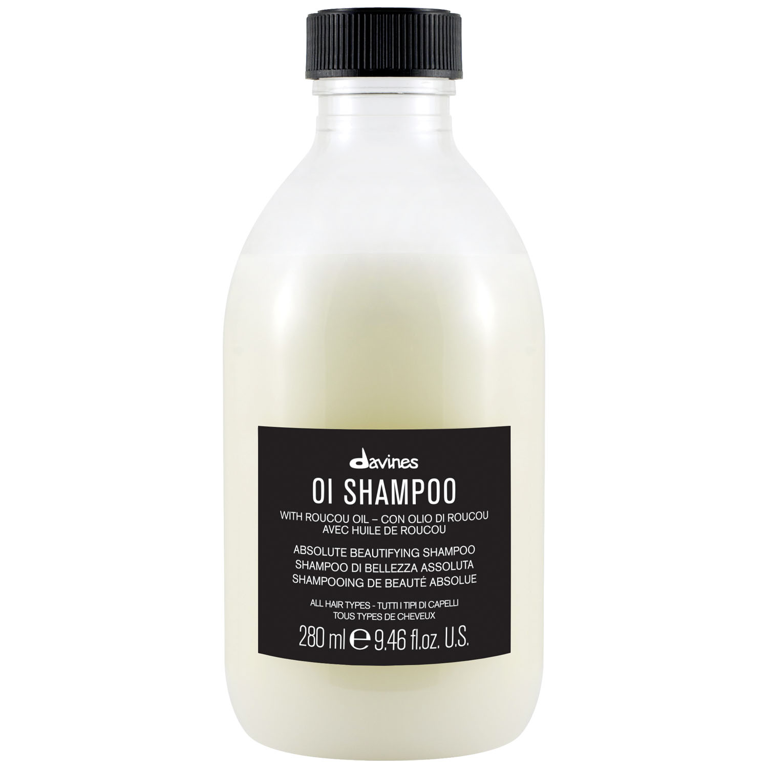 Davines Шампунь для абсолютной красоты волос Absolute Beautifying Shampoo, 280 мл (Davines, OI) davines масло для абсолютной красоты волос oil absolute beautifying potion 135 мл davines oi