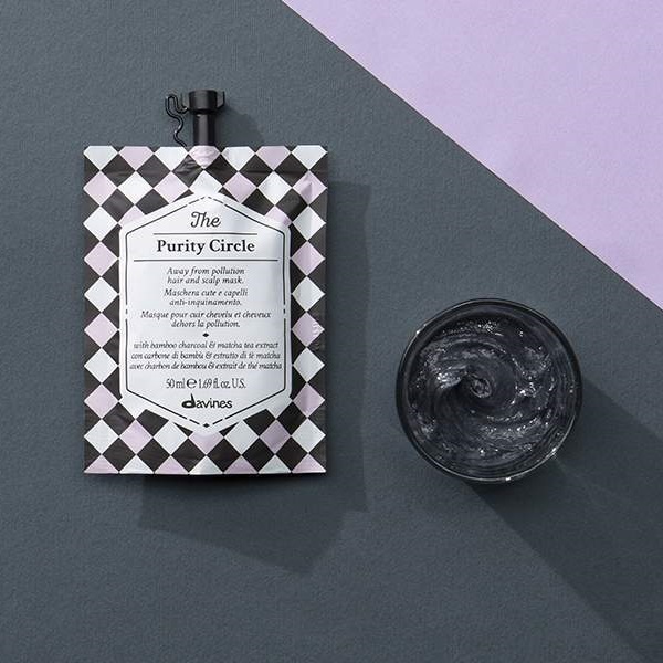 Давинес Маска-детокс для волос и кожи головы The Purity Circle, 50 мл (Davines, The Circle Chronicles) фото 1