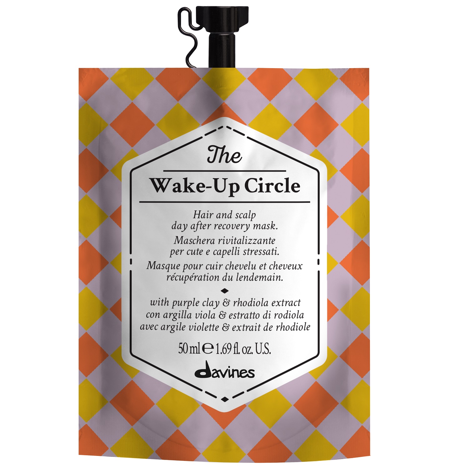 Давинес Маска-антистресс для волос и кожи головы The Wake-Up Circle, 50 мл (Davines, The Circle Chronicles) фото 0