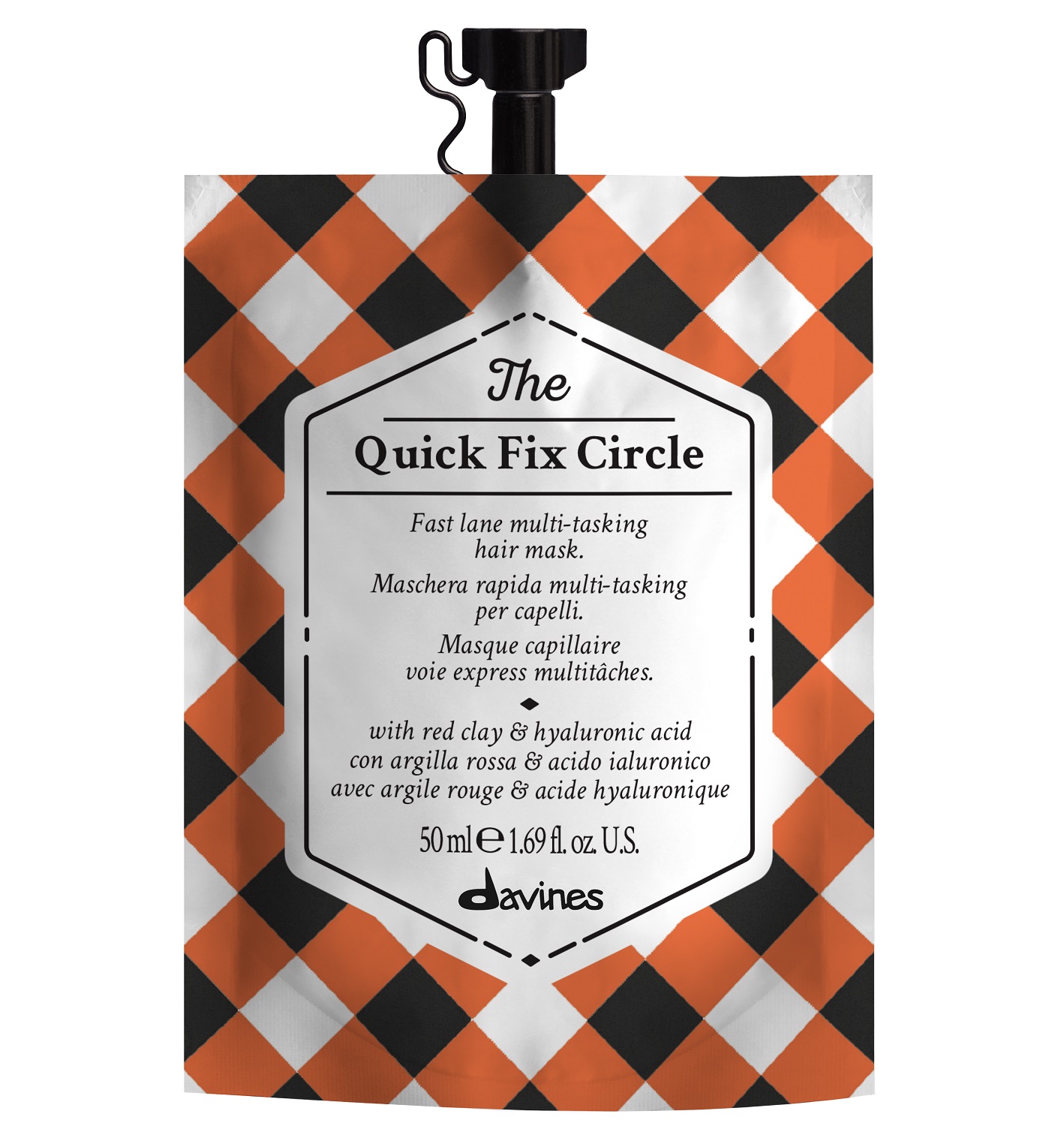 Давинес Быстродействующая многофункциональная маска для волос The Quick Fix Circle, 50 мл (Davines, The Circle Chronicles) фото 0