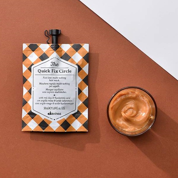 Давинес Быстродействующая многофункциональная маска для волос The Quick Fix Circle, 50 мл (Davines, The Circle Chronicles) фото 1