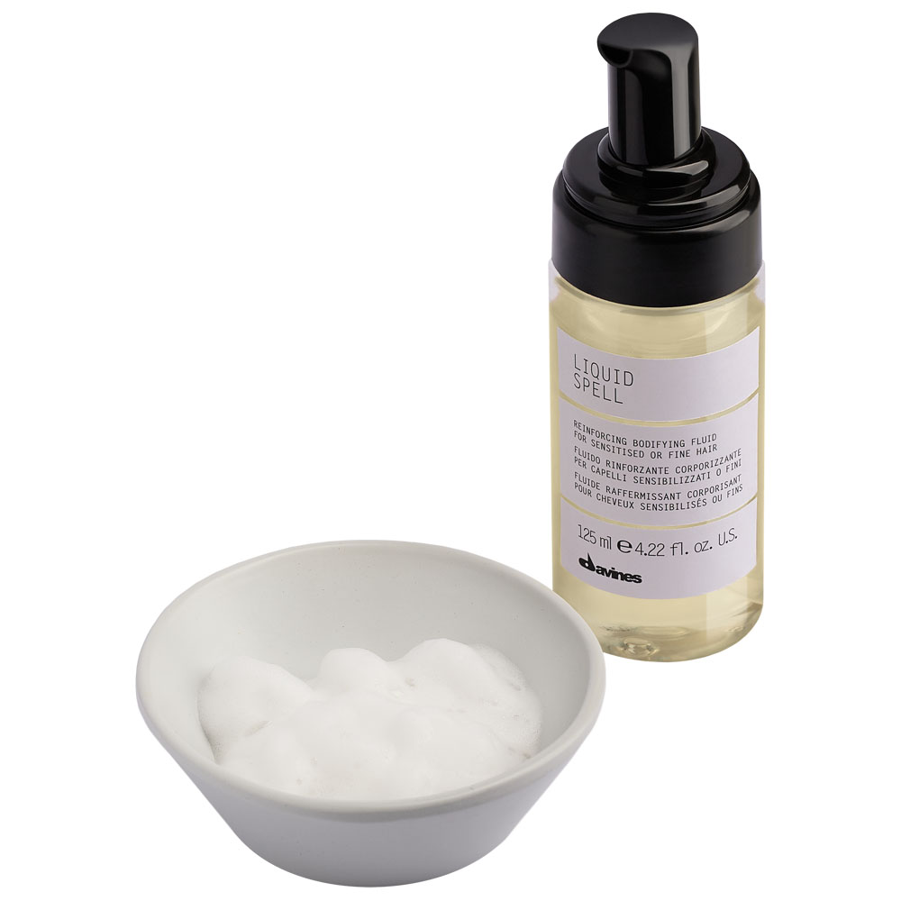 Давинес Уплотняющий флюид для объема тонких волос Liquid Spell Reinforcing Bodifying Fluid, 125 мл (Davines, Liquid Spell) фото 2