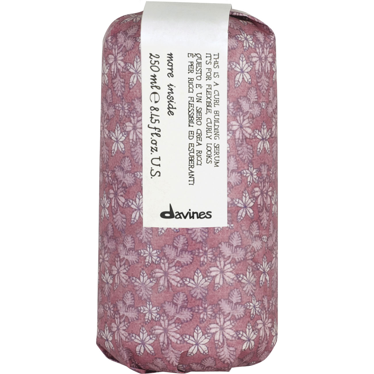 Давинес Сыворотка для создания локонов, упругих эластичных завитков More Inside Curl Building Serum, 250 мл (Davines, More Inside) фото 1