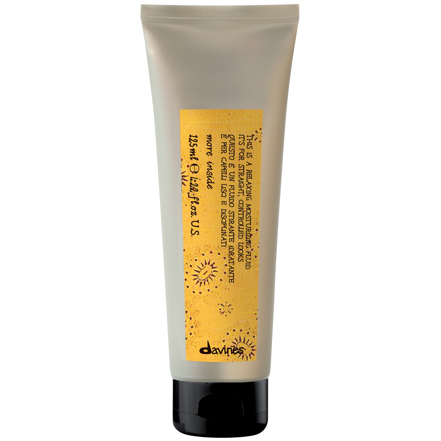 Давинес Разглаживающий увлажняющий флюид для гладкого контролируемого стайлинга More Inside Relaxing Mosturizing Fluid, 125 мл (Davines, More Inside) фото 1