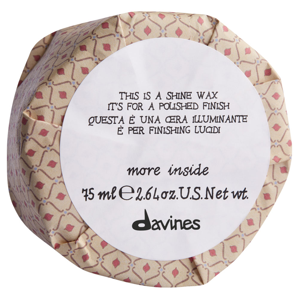 сухой воск для текстурных матовых акцентов davines more inside strong dry wax 75 мл Davines Воск блеск для глянцевого финиша, 75 мл (Davines, More Inside)